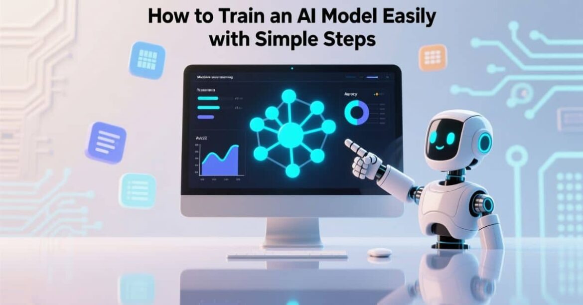 How to train an AI model